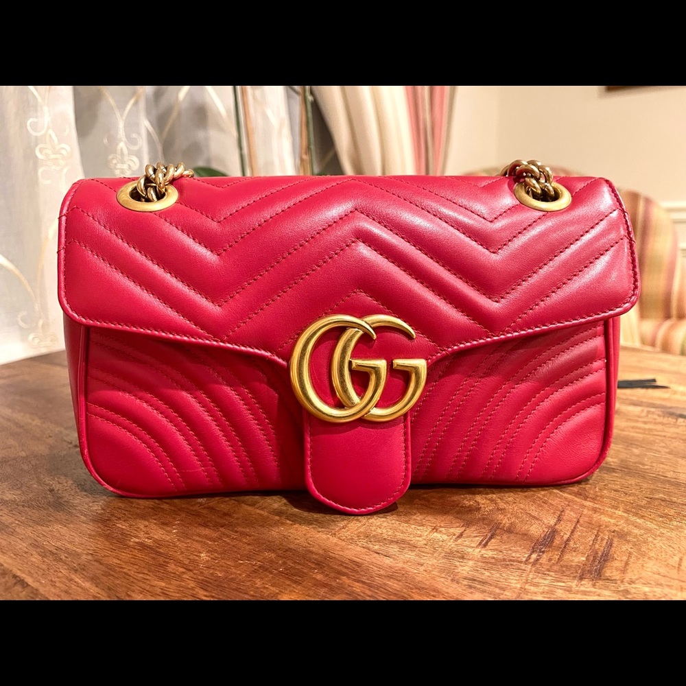 GG Marmont matelassé calfskin - Picture 5 of 10